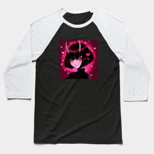 Cute Love Demon Baseball T-Shirt